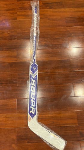 Custom USHL Senior Bauer Shadow Regular Goalie Stick 25" Paddle P31 Curve Pro Stock (New)