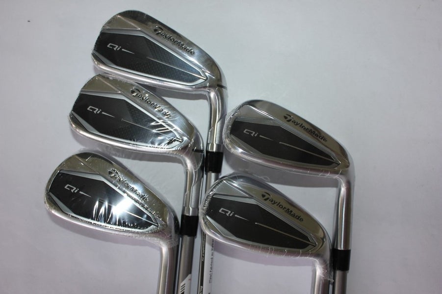 NEW TAYLORMADE Qi 7-PW, GW IRON SET - SENIOR GRAPHITE - 5 CLUBS