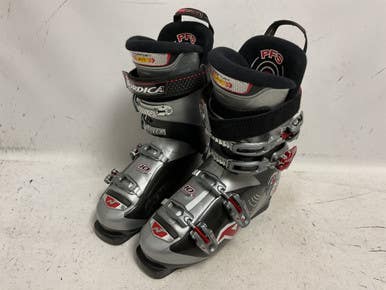 Used Nordica GRANTSPORT DUAL Mens DH Ski Boot Black And Grey 280 MP - M10 - W11 11855-S000203135
