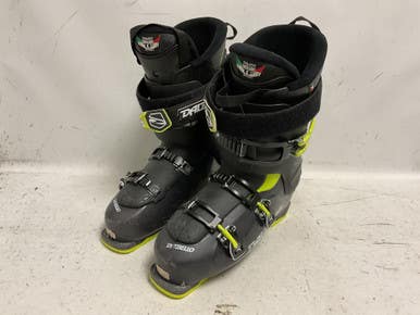 Used Dalbello ASPECT 90 Mens DH Ski Boot Black And Neon Green 305 MP - M12.5 11855-S000203134