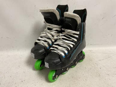 Used MARSBLADE FMT ONE Roller Hockey Skates Black Senior 7 11855-S000203127
