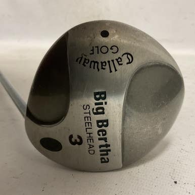 Used Callaway BIG BERTHA STEELHEAD Womens Fairway Wood RH 3 Wood 11855-S000203110