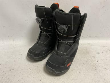 Used ThirtyTwo KIDS BOA Boys Snowboard Boots Black Junior 02 11855-S000203056
