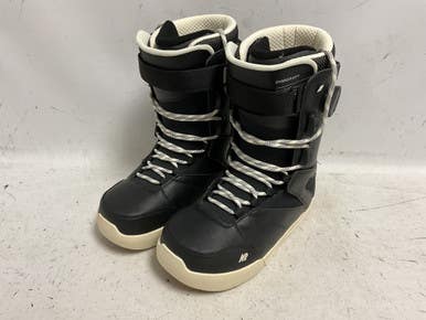Used K2 OVERDRAFT BOA Mens Snowboard Boots Black Senior 10 11855-S000203045