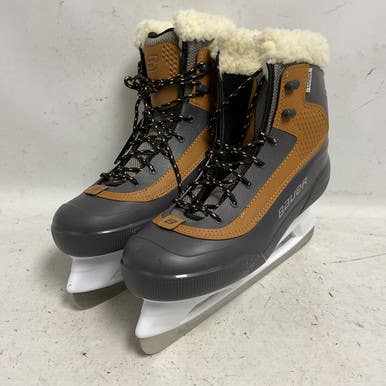 Used Bauer WHISTLER Womens Softboot Skate Brown Senior 11 11855-S000203030