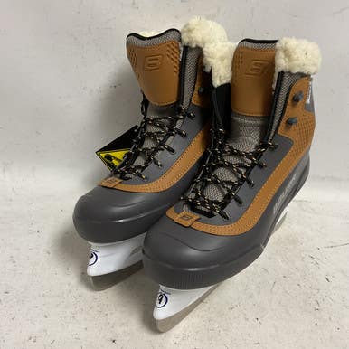 Used Bauer WHISTLER Womens Softboot Skate Brown Senior 9 11855-S000203016