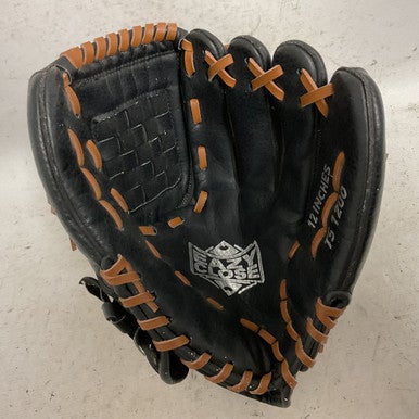 Used Adidas Eazy Close TS 1200 Baseball Glove RH Throw Black 12" 11855-S000203002