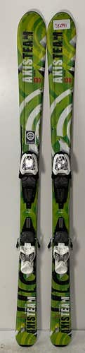 Kid's Axis All Mountain 130cm Team Skis With Marker 4.5 Bindings (Used)(SY2991)