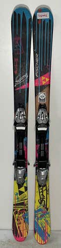 Kid's Fischer 131cm Park Stunner Skis With Fischer FJ4 Bindings (Used)(SY2992)