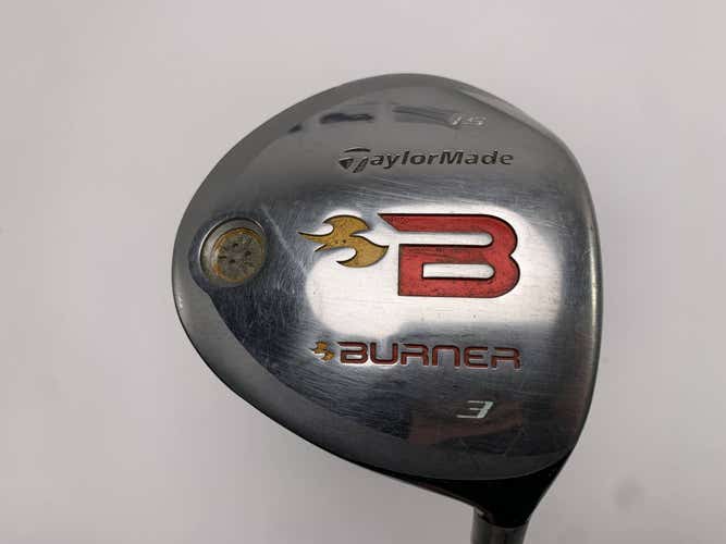 TaylorMade Burner 2008 3 Fairway Wood 15* REAX 49g Regular Graphite Mens RH