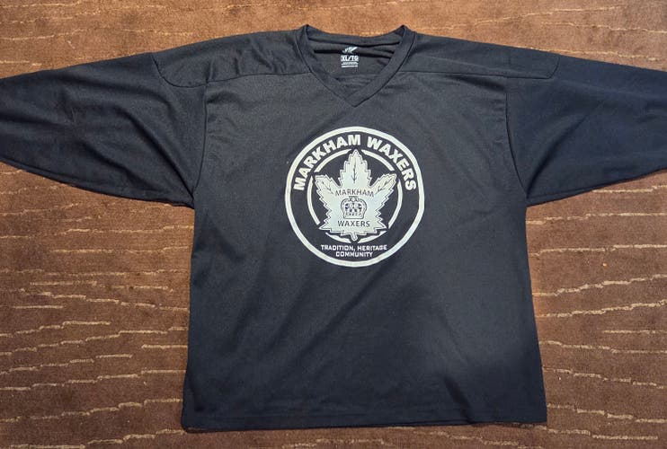 Goalie Cut practice Jersey Markham Waxers