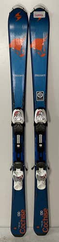 Kid's 130cm Blizzard Cochise Skis With Blizzard IQ 7.0 Bindings (Used)(SY2993)