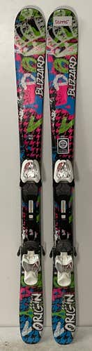 Kid's Park 119cm Blizzard Origin Skis With Blizzard IQ 7.0 Bindings (Used)(SY2995)