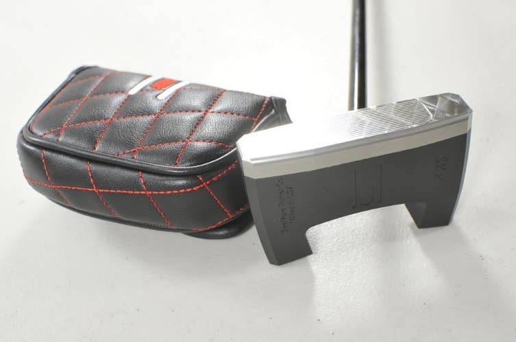 See More Platinum/Black SKx 35" Putter Right Steel with Headcover MINT  # 217914