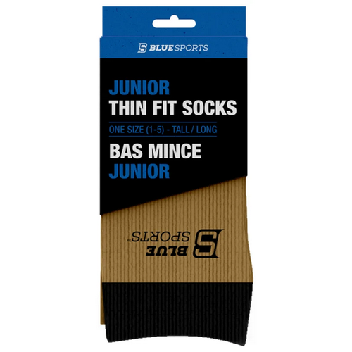 New BlueSports Junior Coolmax Skate Socks - Gold (9002:JR)