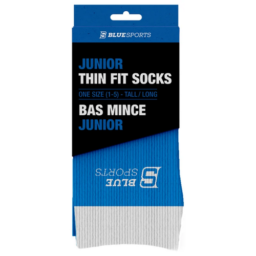New BlueSports Junior Coolmax Skate Socks - Ice Blue (9002:JR)