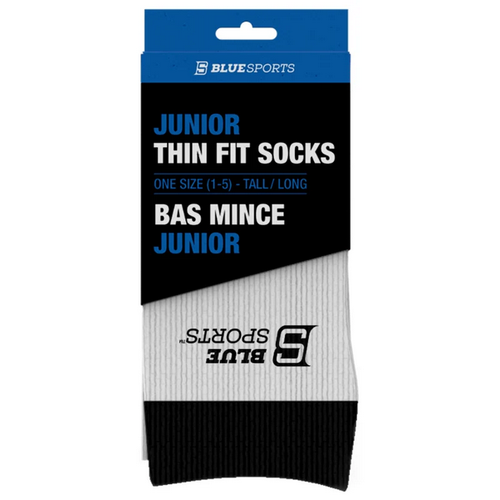 New BlueSports Junior Coolmax Skate Socks - White (9002:JR)