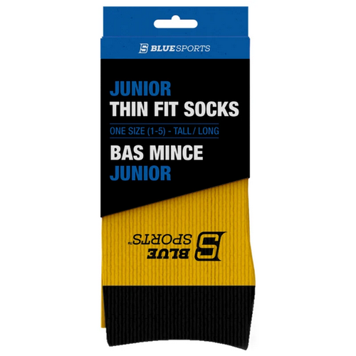 New BlueSports Junior Coolmax Skate Socks - Yellow (9002:JR)