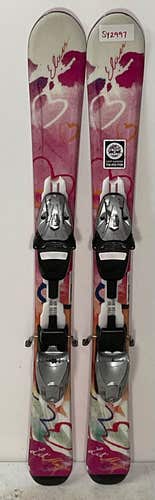 Kid's Elan 90cm All Mountain Lil Magic Skis With EL 4.5 Bindings (Used)(SY2997)