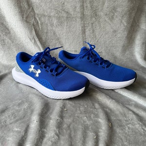 NEW Blue Men's 13 Under Armour Charged Low Top Trainers