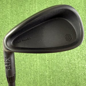 Stix Golf Black DLC Milled 8 Iron Stiff Flex Graphite Left Handed