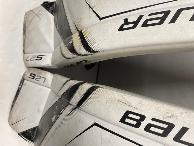 Small Bauer S27 Goalie Leg Pads (Used)