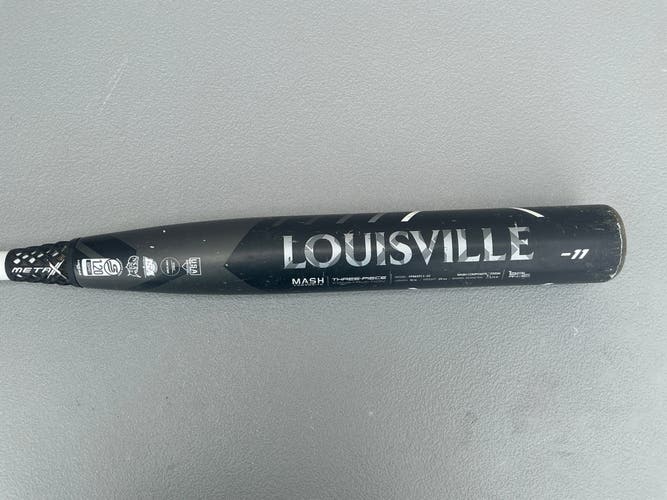 Black 2022 Louisville Slugger Meta Composite Bat (-11) Composite 20 oz 31" (Used)
