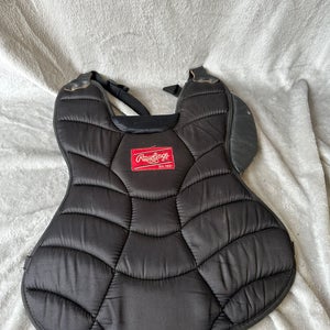 Black Youth Rawlings Catcher's Chest Protector (Used)