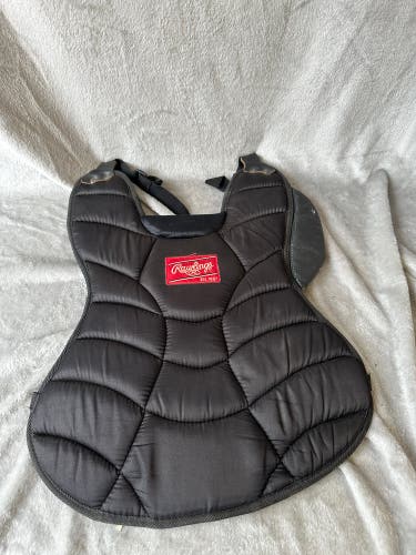 Black Youth Rawlings Catcher's Chest Protector (Used)
