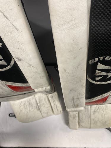35" Warrior Ritual G5 Goalie Leg Pads (Used)