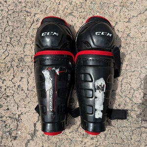 Junior CCM JetSpeed FT350 10" Shin Pads (Used)