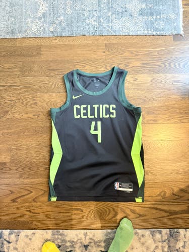 Black Large Men's Nike Jersey (Used) Jrue holiday jersey city edition