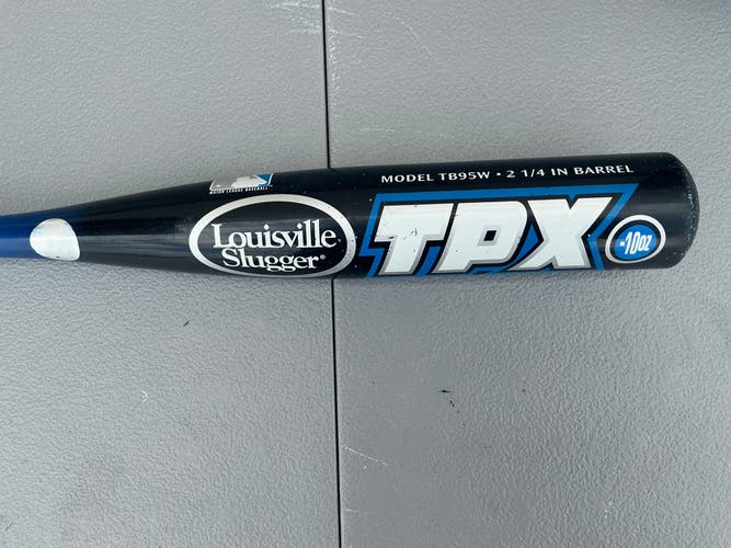 Louisville Slugger TPX Warrior Bat (-10) Alloy 14 oz 25" (Used)