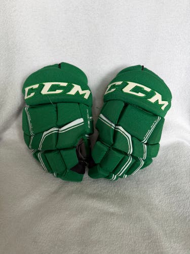 CCM Quicklite HG270 Hockey Gloves 12” Junior Green White