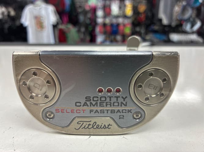 Scotty Cameron Titleist Scotty Cameron Select Fastback Right Handed Putter Steel Shaft (New)
