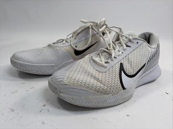 Nike Vapor Pro 3 Tennis Shoes, Size 12, White/Black