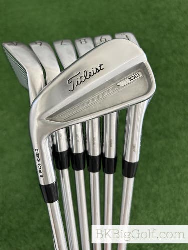LH Titleist T100 23 Forged Iron Set 4-P / Project X IO 6.0 Stiff