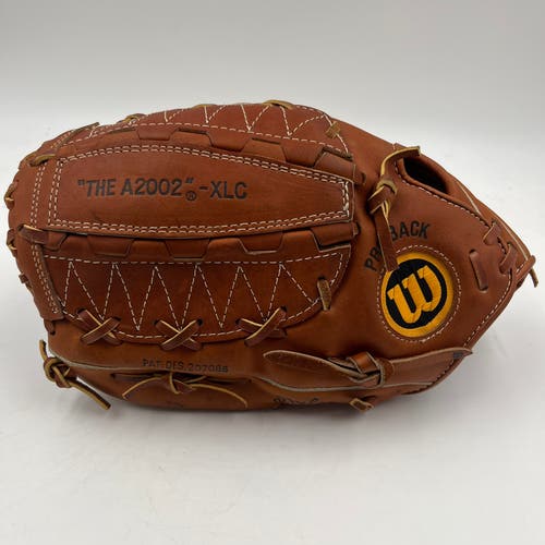 Wilson A2000 a2002 XLC 12.5 Lefty Pitchers Outfield Baseball Glove