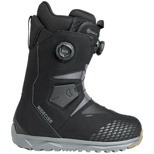 Nidecker Altai Double Boa Snowboard Boots Men's 10.5 Black 2026 - Brand New