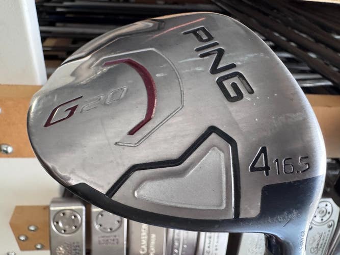 Ping G20 16.5 (4) Fairway Wood with TFC 707F Stiff Flex 1106