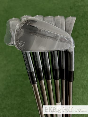 NEW Taylormade P790 25 Shadowfall Black Forged Iron Set
