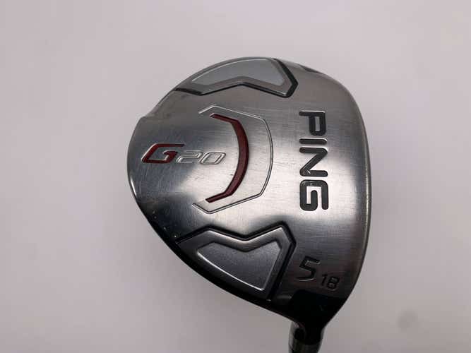 Ping G20 5 Fairway Wood 18* TFC169 Stiff Graphite Mens RH