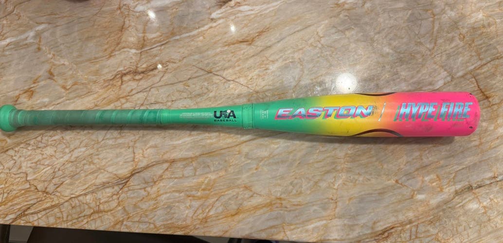 2026 Easton Hype Fire Composite USABat Certified Bat (-10) 18 oz 28" (Used)