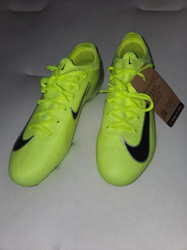 Nike Zoom Vapor 16 Pro FG Cleats (New) Yellow Men's Size M 10.5 (W 11.5)
