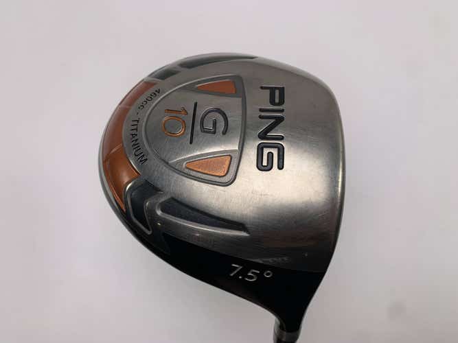 Ping G10 Driver 7.5* Mitsubishi Rayon Diamana S63 g35t 63g Stiff RH