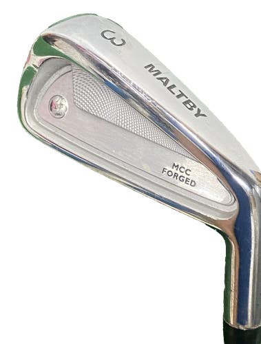 Maltby MCC PF 701+ Forged 3 Iron 21* Men's RH S300 Stiff Steel 39" Good MCC Grip