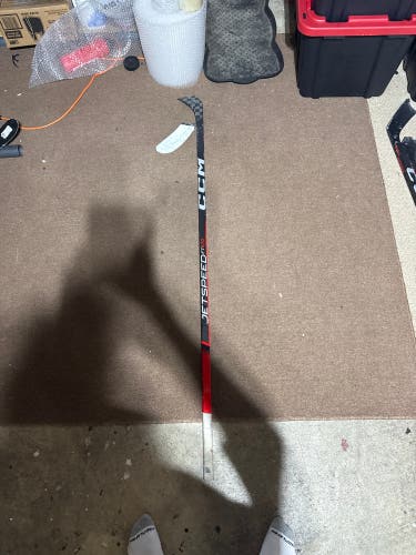 3PACK BROKEN SENIOR CCM JetSpeed FT670 Right Handed Hockey Stick P28 75 Flex (USED)READ DESCRIPTION
