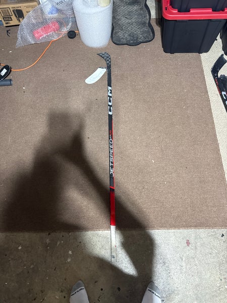 3PACK BROKEN SENIOR CCM JetSpeed FT670 Right Handed Hockey Stick P28 75 Flex (USED)READ DESCRIPTION