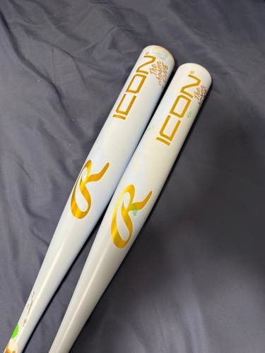 **READ DESCRIPTION** 2026 Rawlings Icon Composite BBCOR Certified Bat (-3) 30 oz 33" (Used)