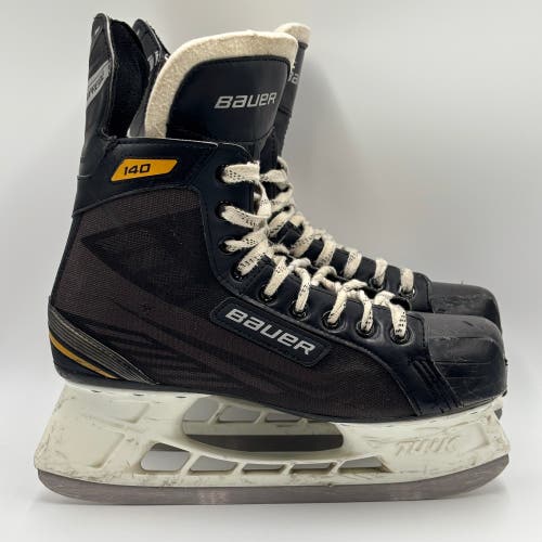 Senior Bauer Supreme 140 Hockey Skates Size 9 Regular (Used)